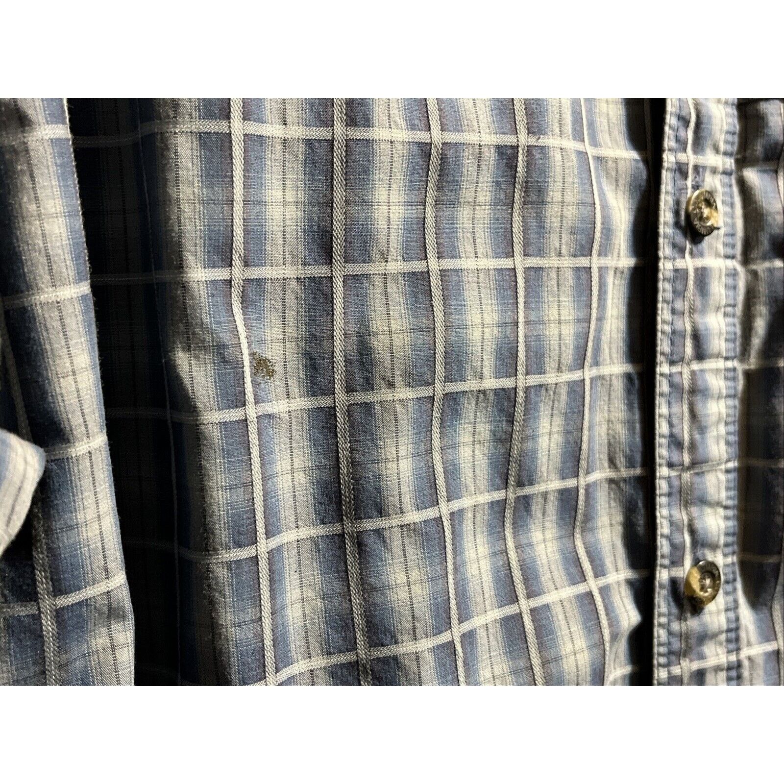 The North Face The North Face Men’s Shirt L Blue Plaid Button Up Hiking LS Size US L / EU 52-54 / 3 - 7 Thumbnail