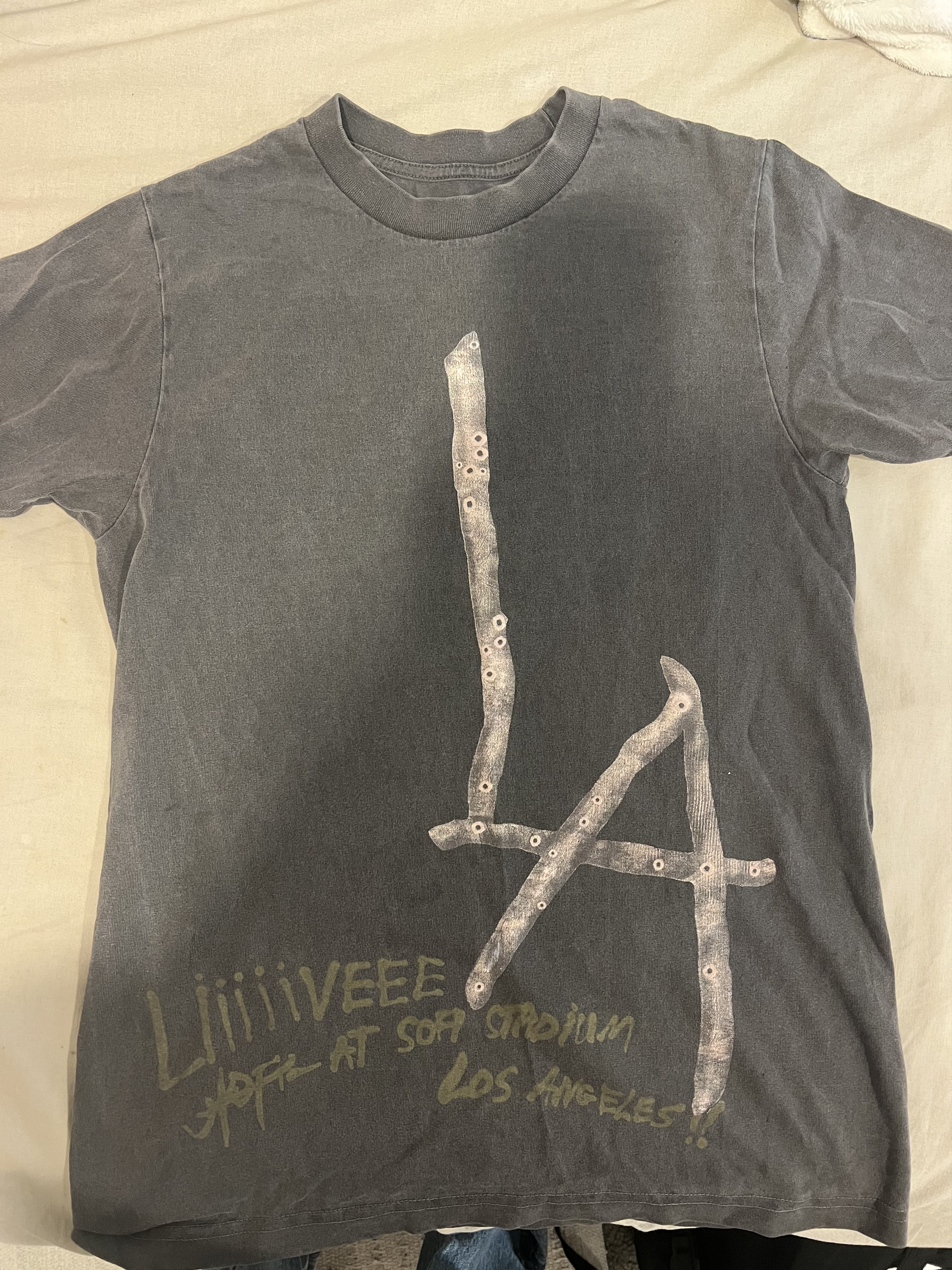 Travis Scott 2023 Utopia Tour Los Angeles Merch Tshirt
