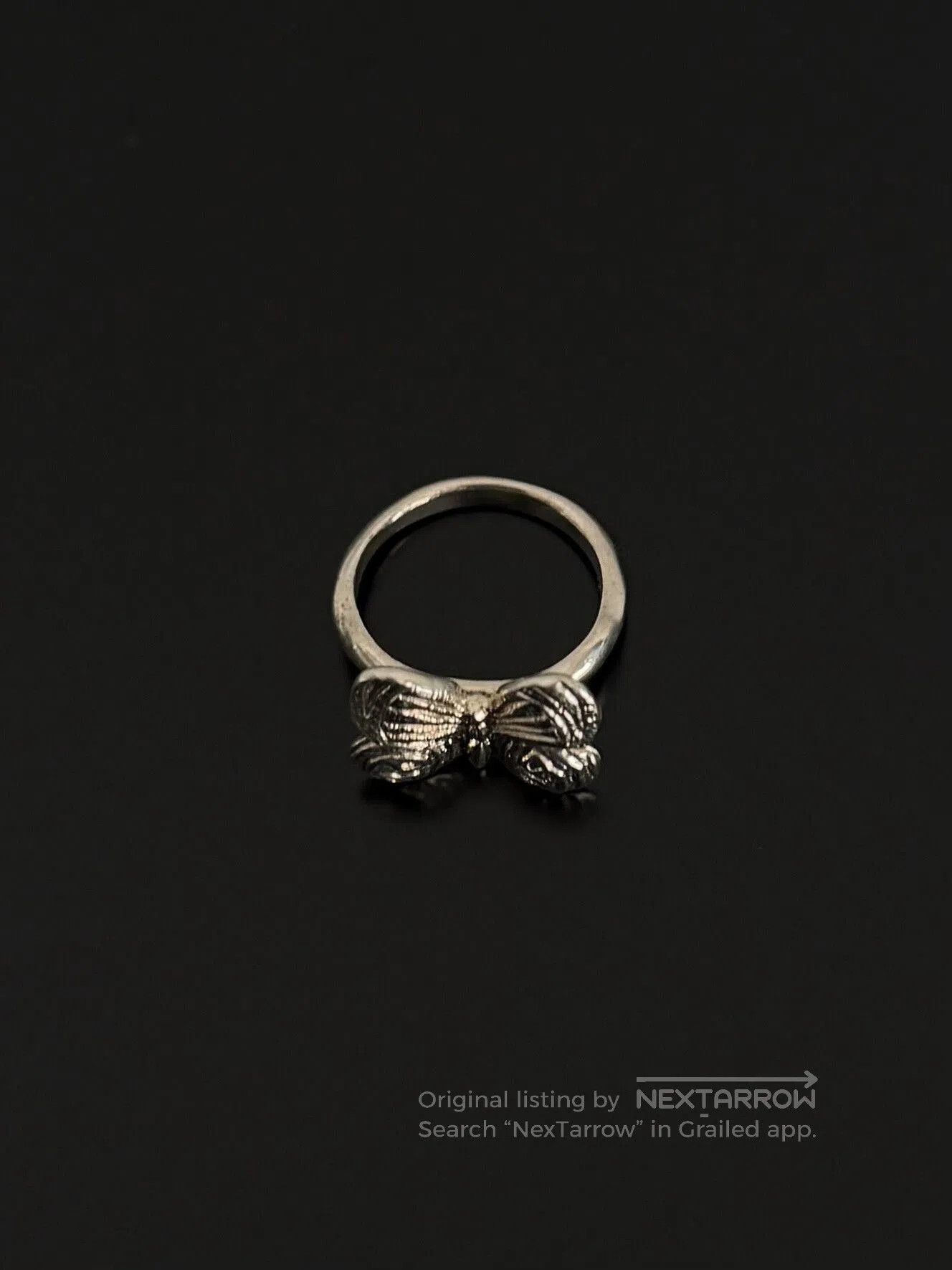 Jean Paul Gaultier Jean Paul Gaultier Butterfly Silver Ring. Size ONE SIZE - 6 Thumbnail