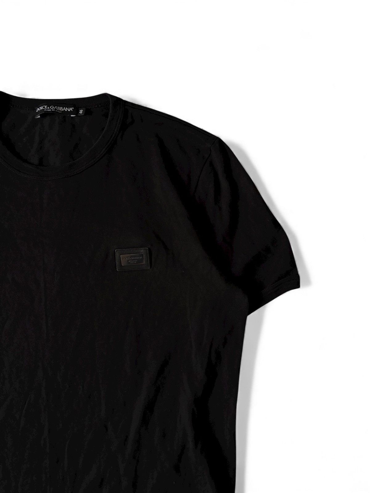 Dolce & Gabbana Dolce Gabbana Metal Logo T-Shirt Size US S / EU 44-46 / 1 - 2 Thumbnail