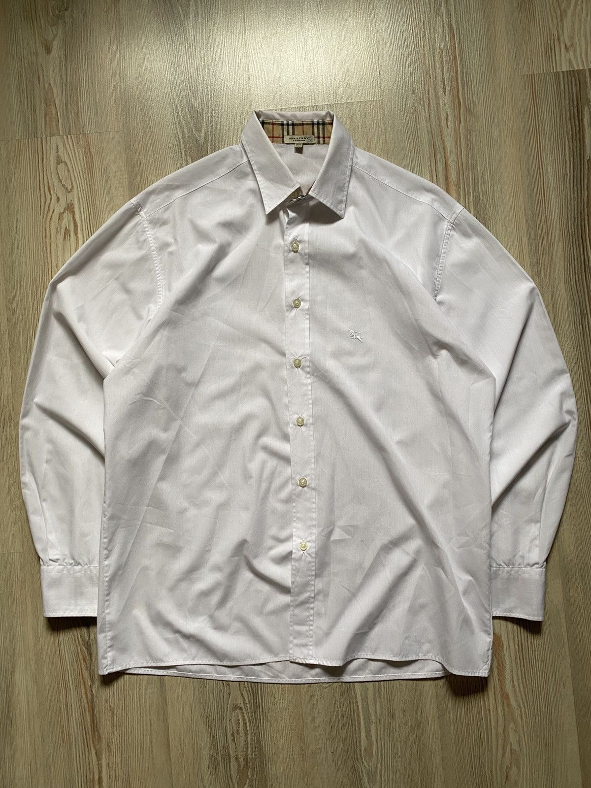 Burberry Burberry White Shirt Size 44R - 1 Thumbnail