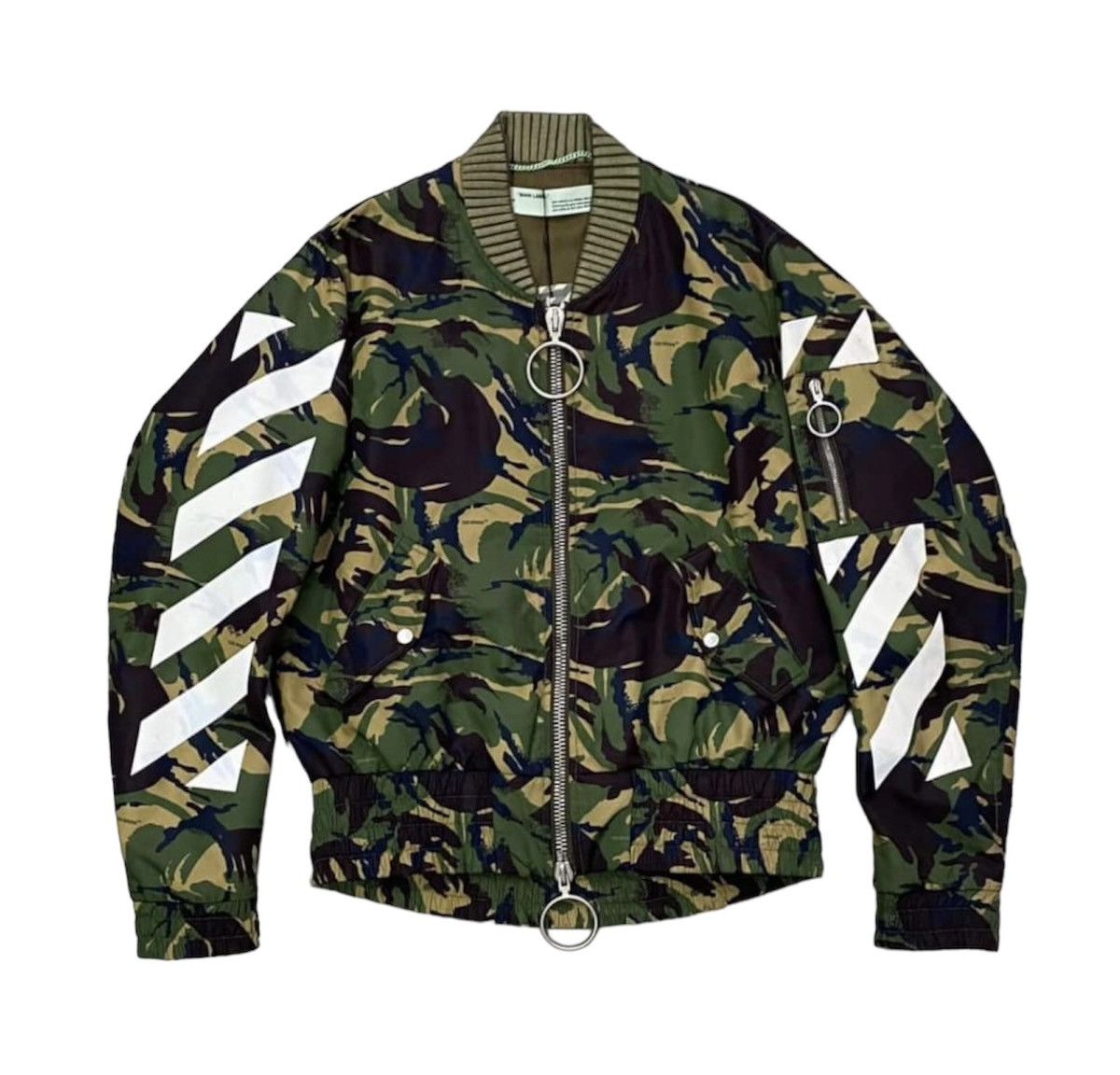 Off-White Off White Arrow Camo Polyamide Jacket 2018 Super Rare Size US XL / EU 56 / 4 - 2 Thumbnail