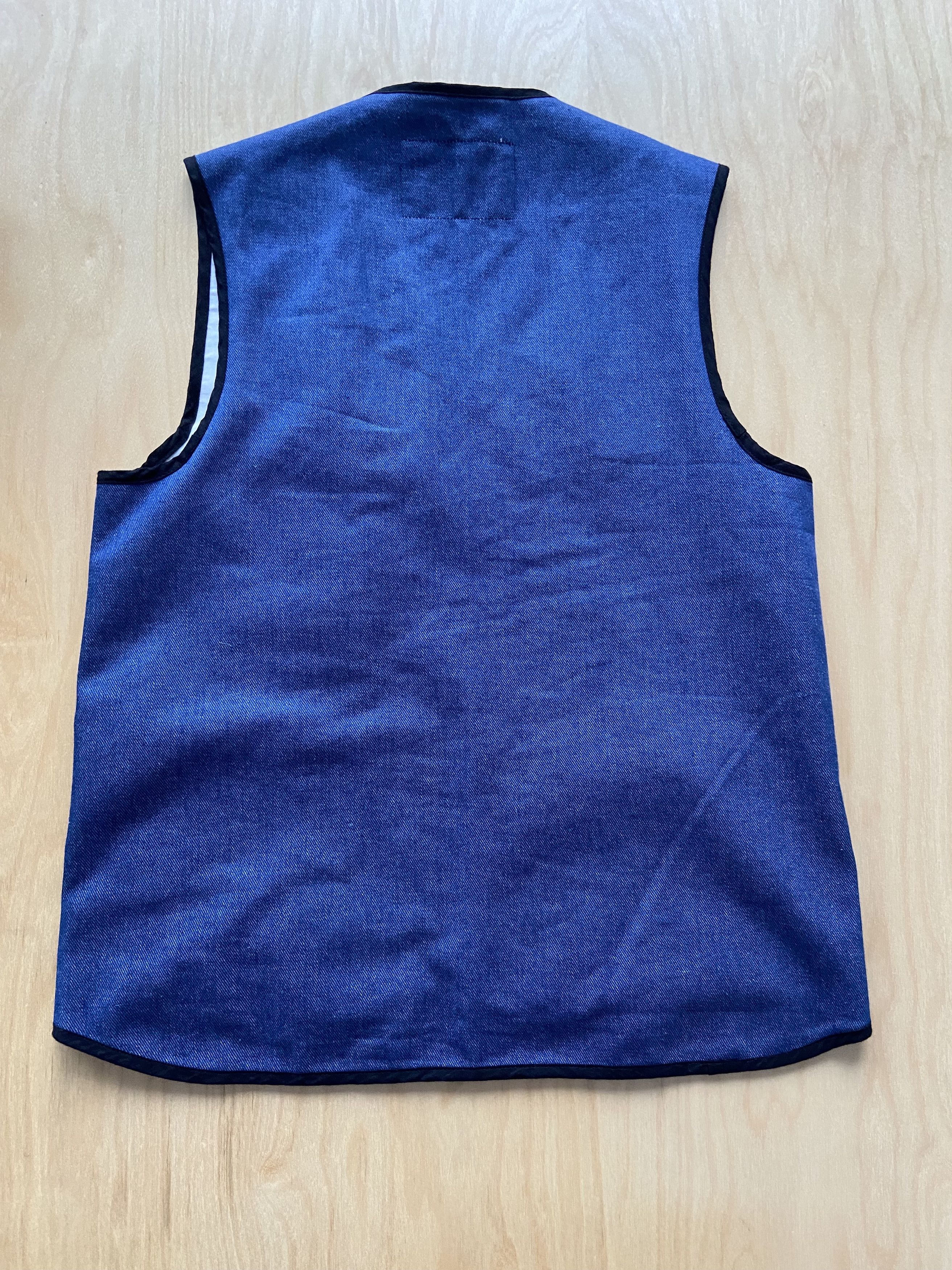 Camiel Fortgens Zip Vest — Blue Size US XS / EU 42 / 0 - 5 Thumbnail