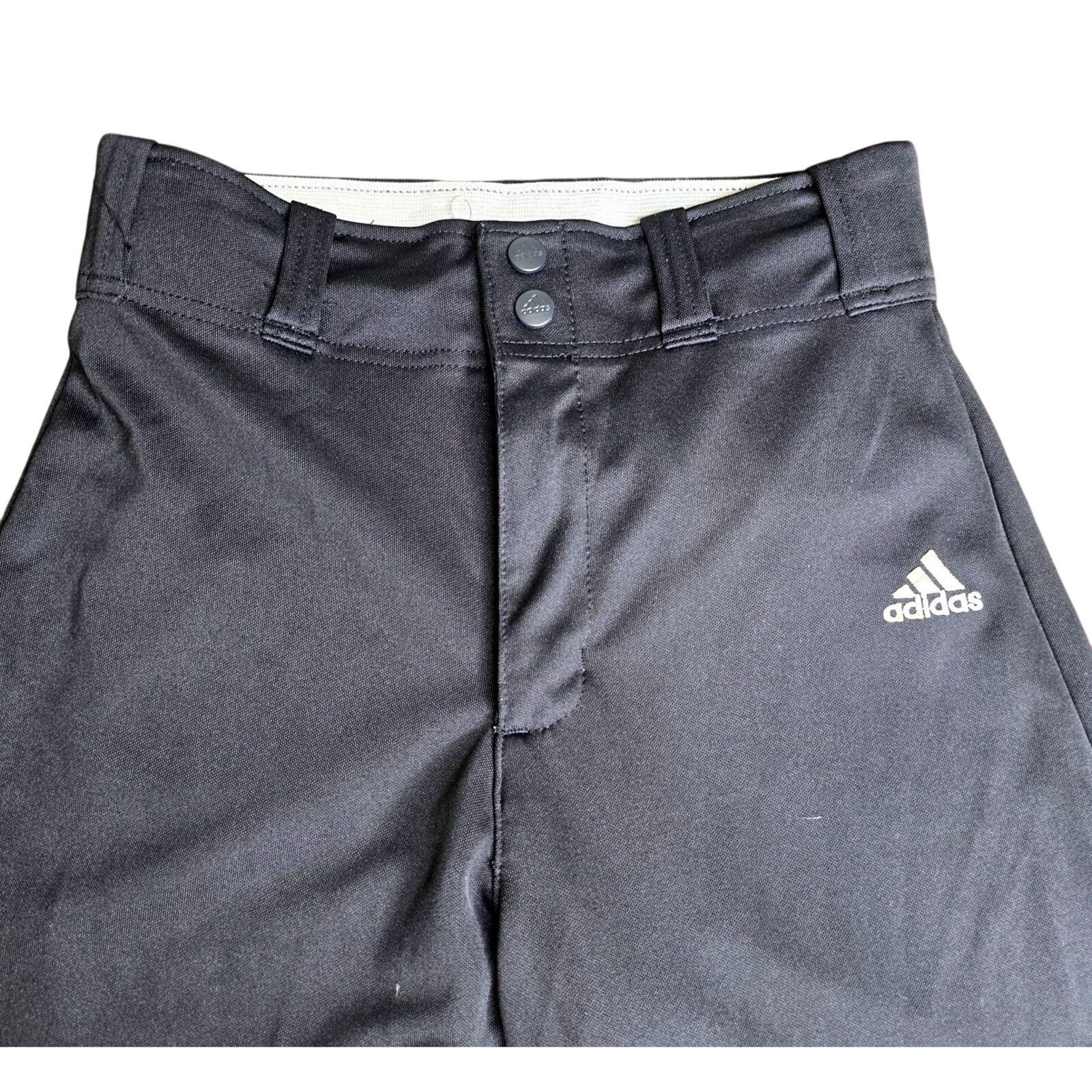 Adidas Adidas Baseball Pants Knickers Climalite Black Men's S Size US 27 - 3 Thumbnail