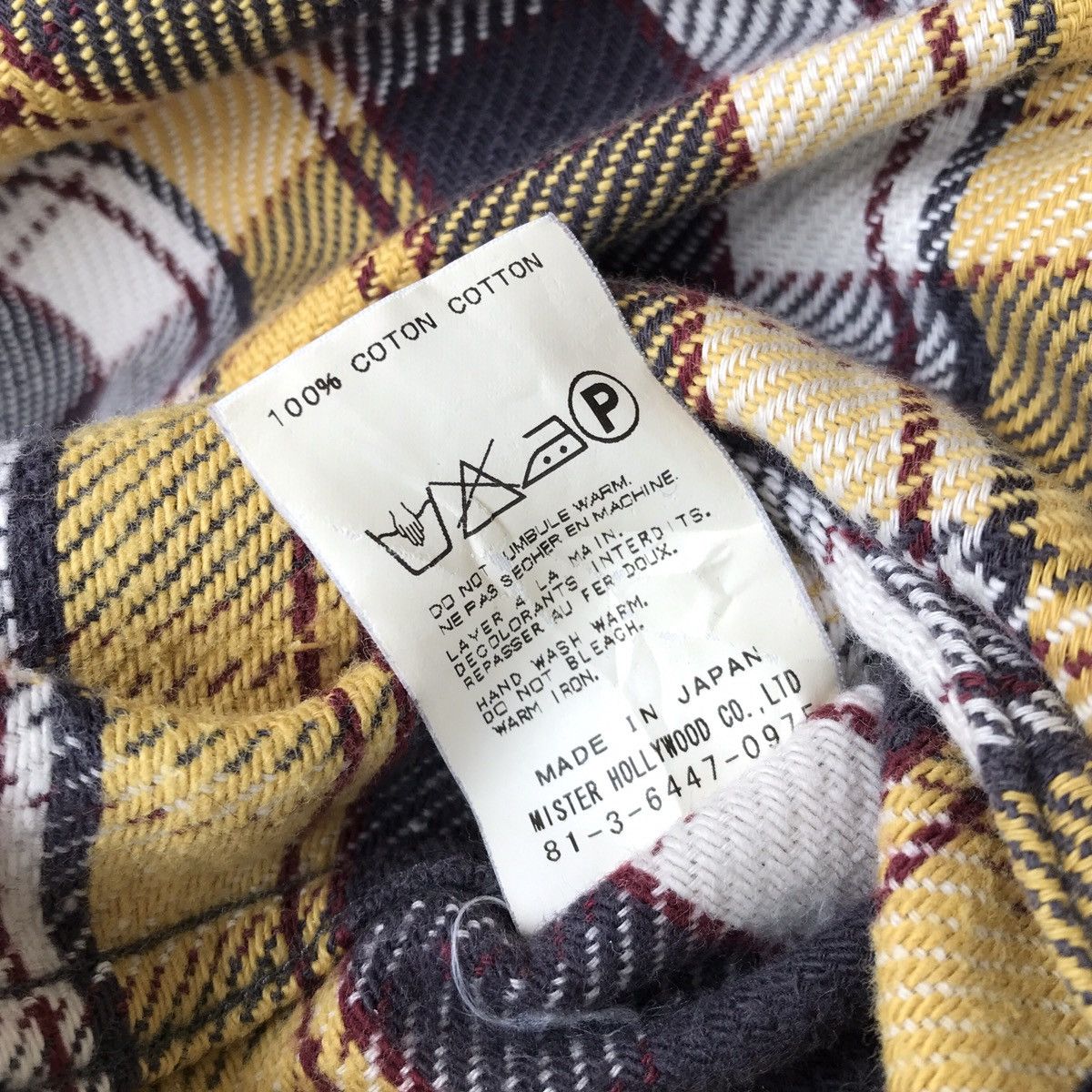 Japanese Brand × N.Hoolywood N. Hoolywood Japan Double Chest Flannel Shirt Size US M / EU 48-50 / 2 - 10 Thumbnail