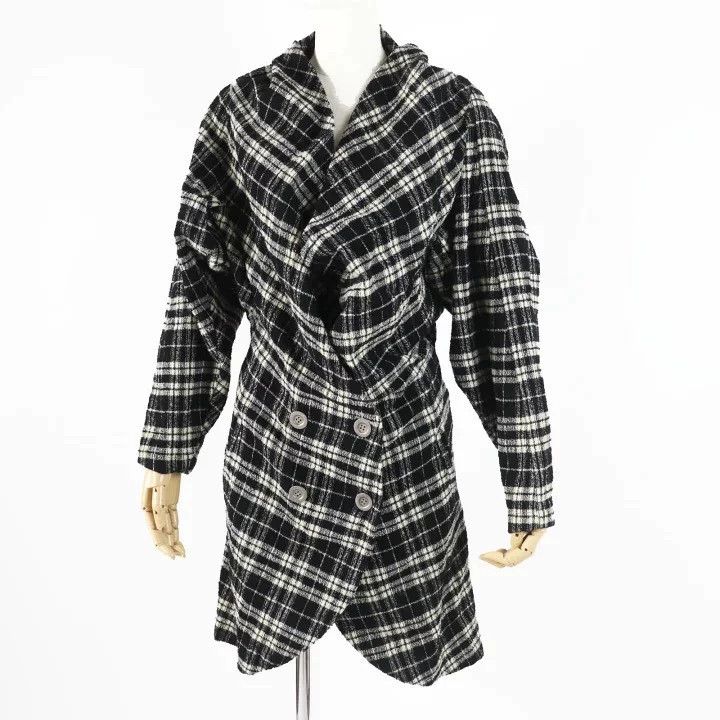 Issey Miyake issey miyake Wool checkered coat Size US M / EU 48-50 / 2 - 1 Thumbnail