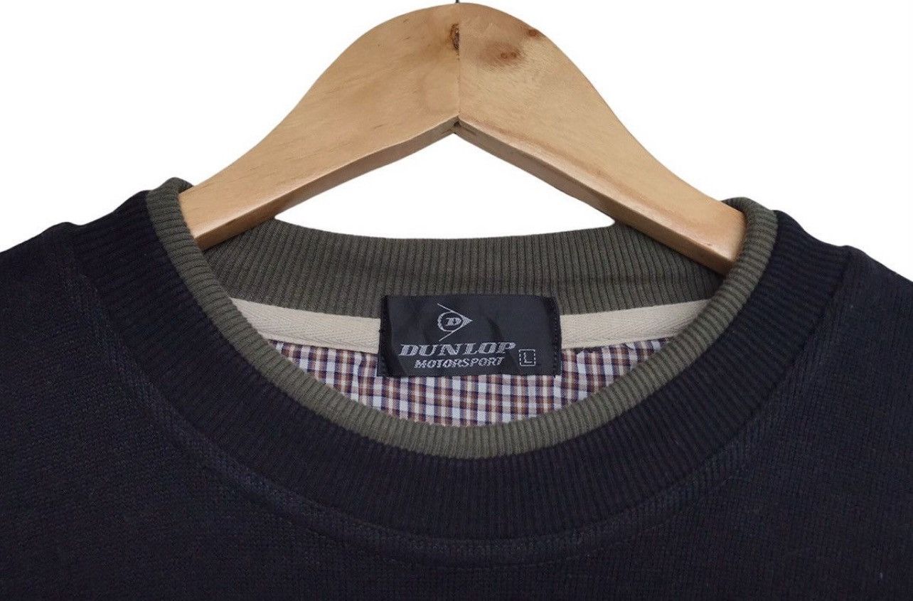 Dunlop × Japanese Brand × Vintage Vintage Dunlop Sweatshirt Dunlop Black Sweatshirt Size US L / EU 52-54 / 3 - 5 Thumbnail