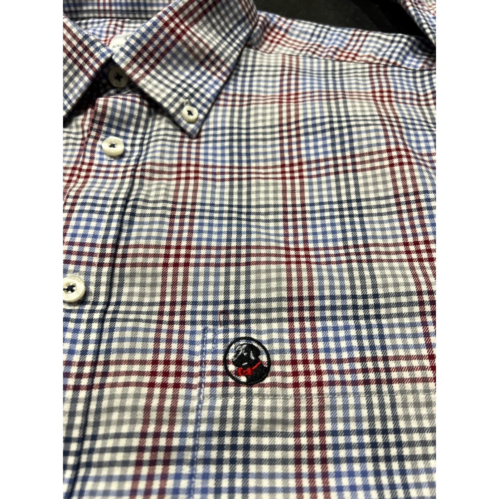 Southern Proper Southern Proper Mens Plaid Button-Up Shirt Block M Multi Color LS Button-Down Cotton Regular Fit Size US M / EU 48-50 / 2 - 2 Thumbnail