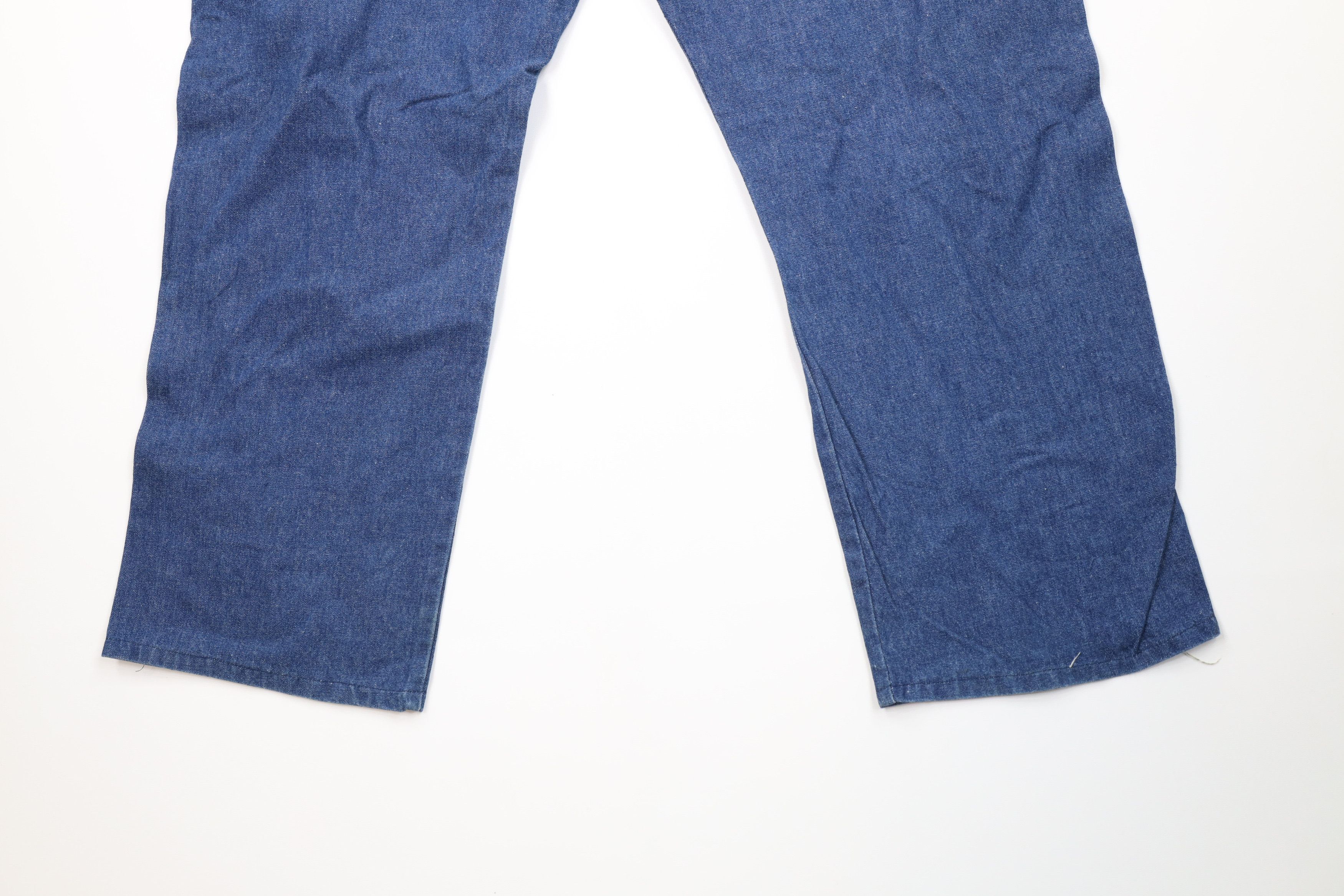Vintage Vintage 90s Streetwear Workwear Wide Leg Dungaree Jeans USA Size US 38 / EU 54 - 13 Thumbnail