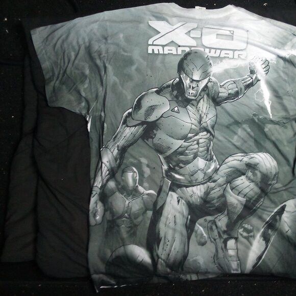Marvel Comics Valiant X-O Manowar Warmonger AOP Sublimation T-Shir Size US XXL / EU 58 / 5 - 6 Thumbnail