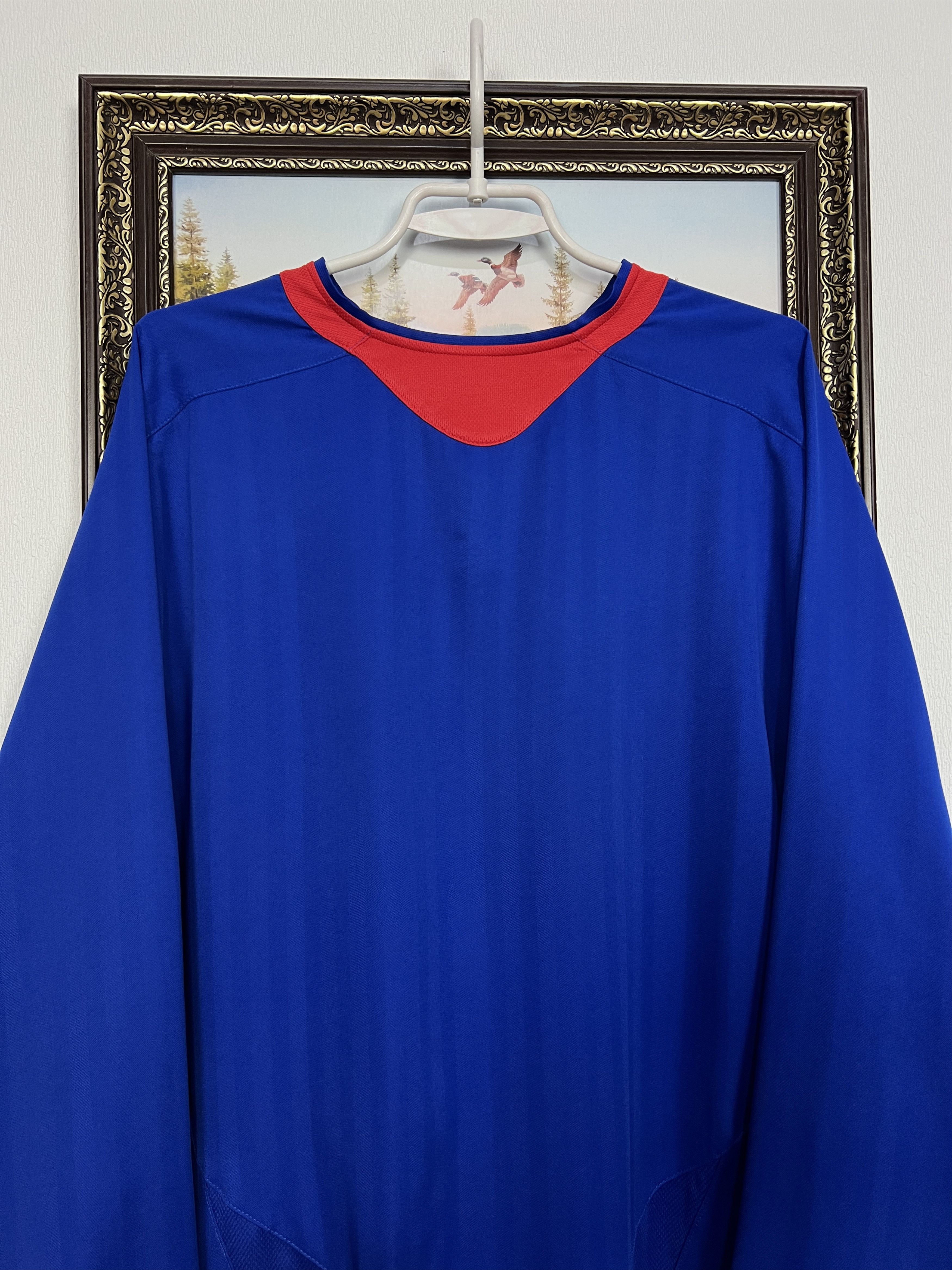Nike Manchester United football shirt Soccer Long Sleeve Jersey Size US XXL / EU 58 / 5 - 9 Thumbnail