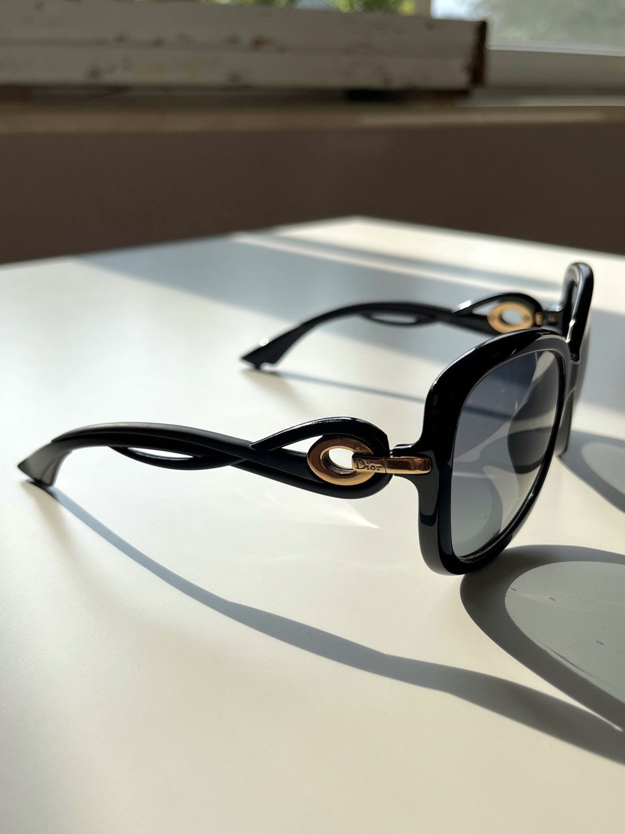 Dior ★0% TAX★ DIOR ABSTRACT GALLIANO OVERSIZED MASK SUNGLASSES Size ONE SIZE - 2 Thumbnail