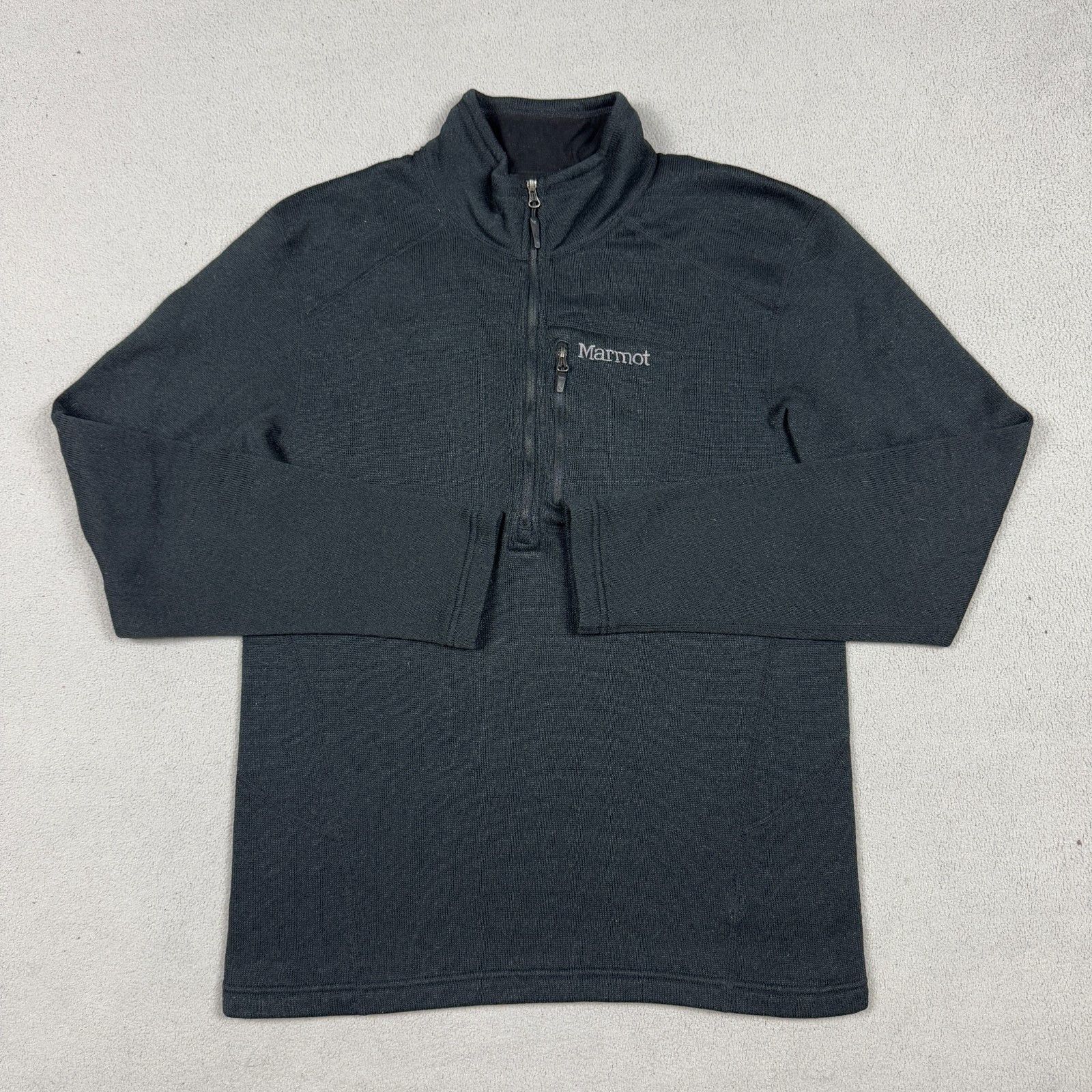 Marmot Marmot Pullover Fleece Technical Gorpcore Black 1/4 Zip L Size US L / EU 52-54 / 3 - 1 Thumbnail