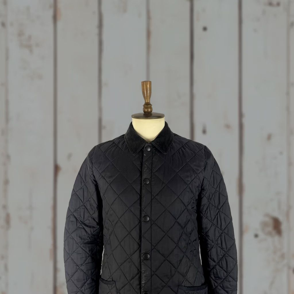Barbour Barbour Mens Quilted Jacket Size S Navy Polyamide Long Sleeve Parka Coat Size US S / EU 44-46 / 1 - 1 Thumbnail
