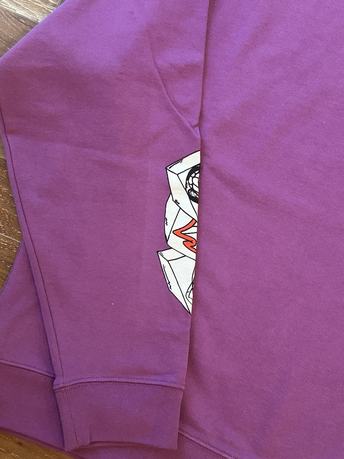 Chrome Hearts Chrome Hearts X Matty Boy More not Less Purple Polo Shirt L Size US L / EU 52-54 / 3 - 9 Thumbnail
