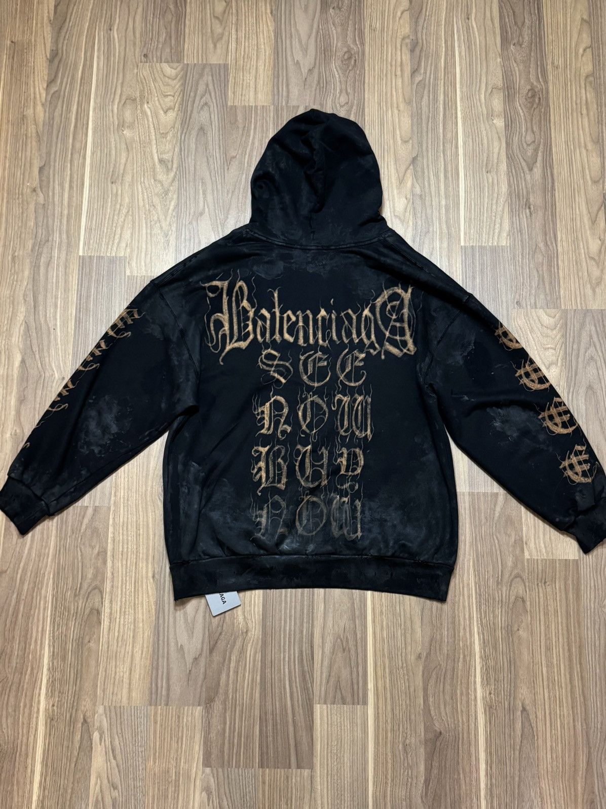 Balenciaga Balenciaga heavy metal zip up Size US S / EU 44-46 / 1 - 13 Thumbnail