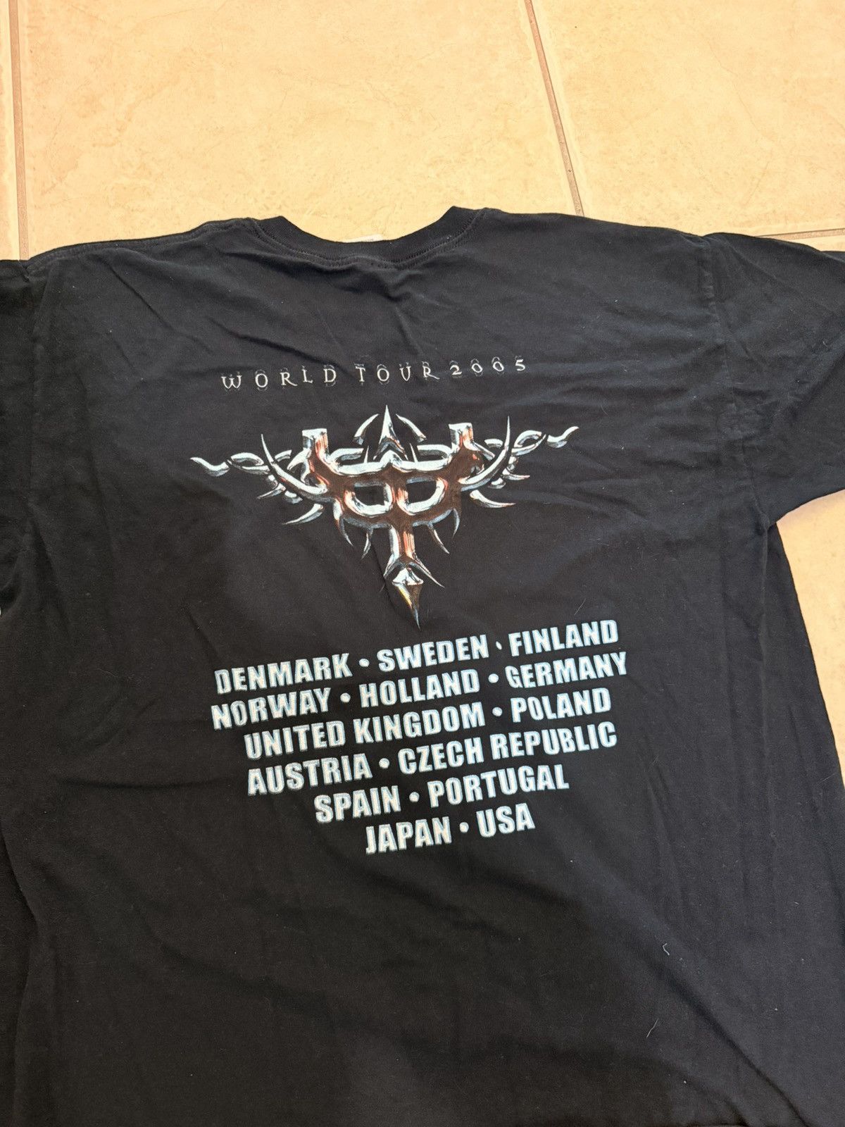 Gildan × Judas Priest × Vintage Vintage 2005 Judas Priest Angel of Retribution World Tour T Size US XL / EU 56 / 4 - 2 Thumbnail