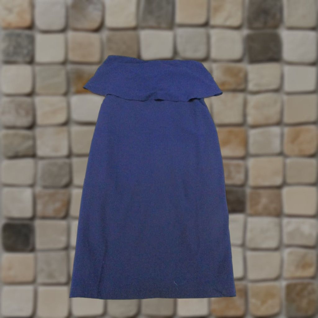 Lulus **Lulus Women's Navy Blue Strapless Sheath Dress Small NEW** Lulus Women's Navy Blue Strapless Sheath Dress Small NEW Size S / US 4 / IT 40 - 1 Thumbnail
