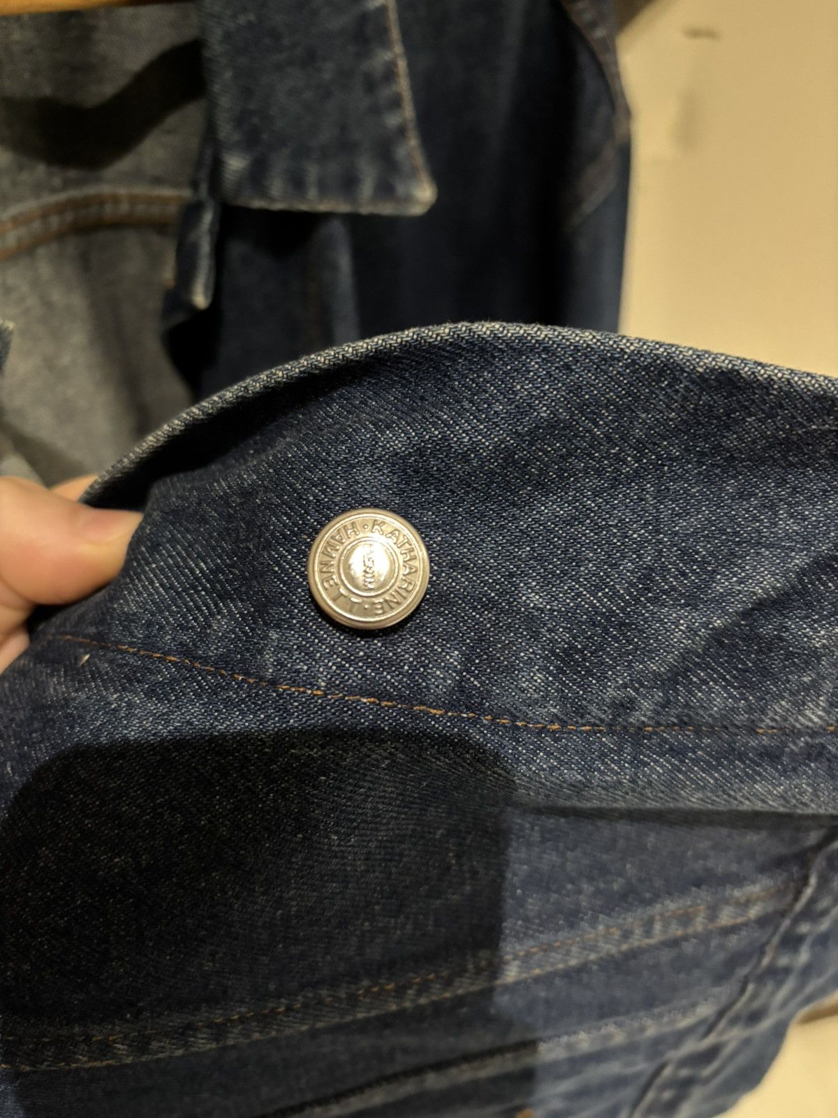 Katharine Hamnett London Katherine Hamnett Vintage denim jacket Size US XL / EU 56 / 4 - 4 Thumbnail