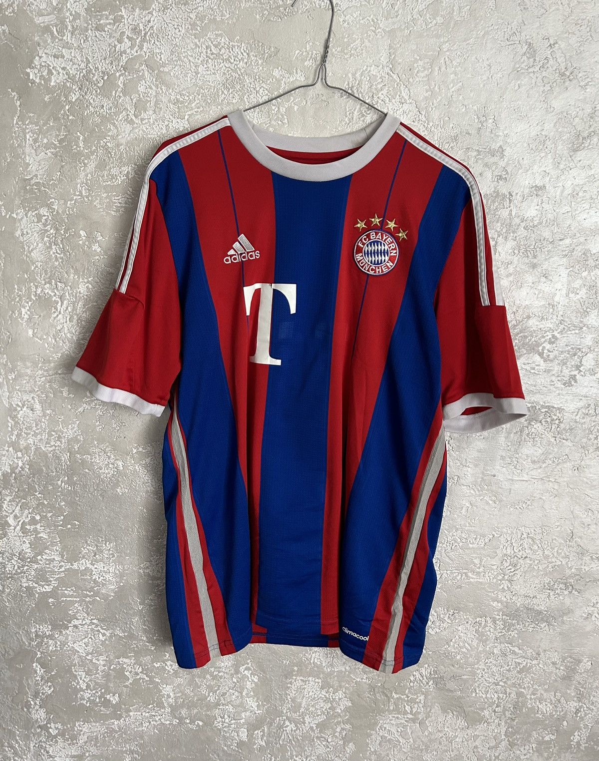 Adidas × Vintage Adidas Bayern Munchen Lewandowski 2014 football Jersey Size US L / EU 52-54 / 3 - 2 Thumbnail