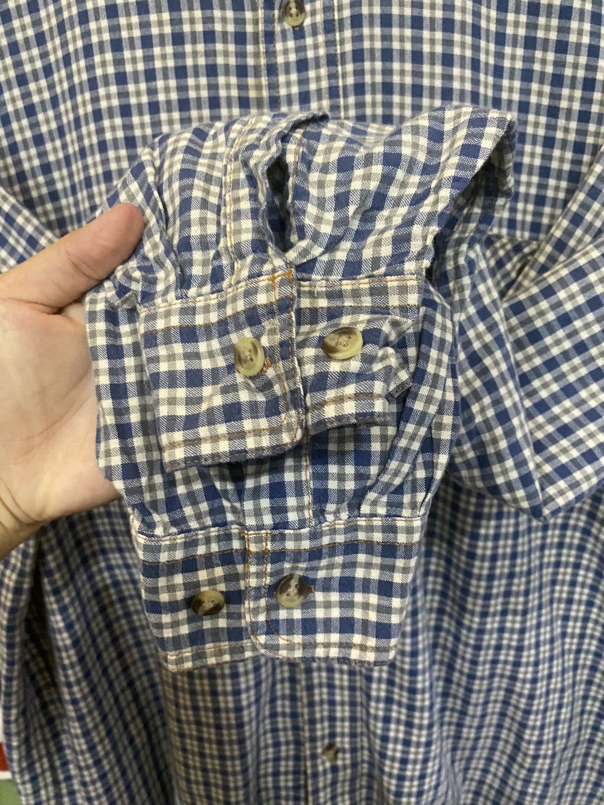 Converse × Flannel × Vintage Vintage Converse Flannel Shirt Size US XXL / EU 58 / 5 - 10 Thumbnail