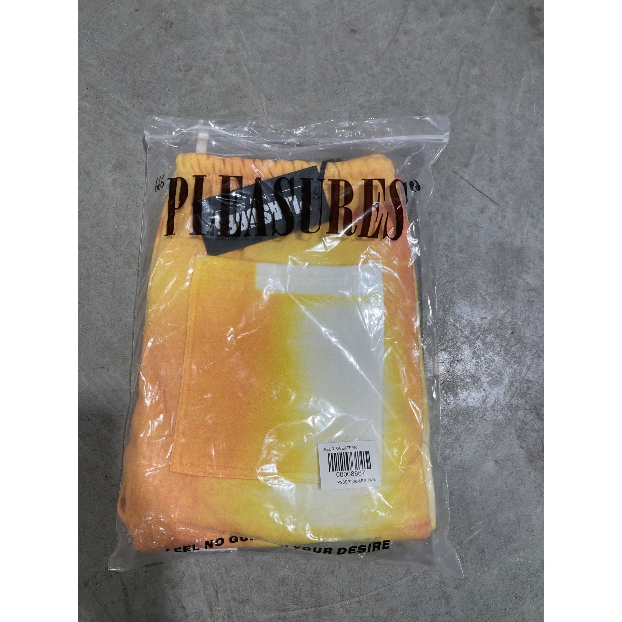 Pleasures NEW PLEASURES x BLUR LIMITED SWEATPANTS MEDIUM Size US 32 / EU 48 - 2 Thumbnail