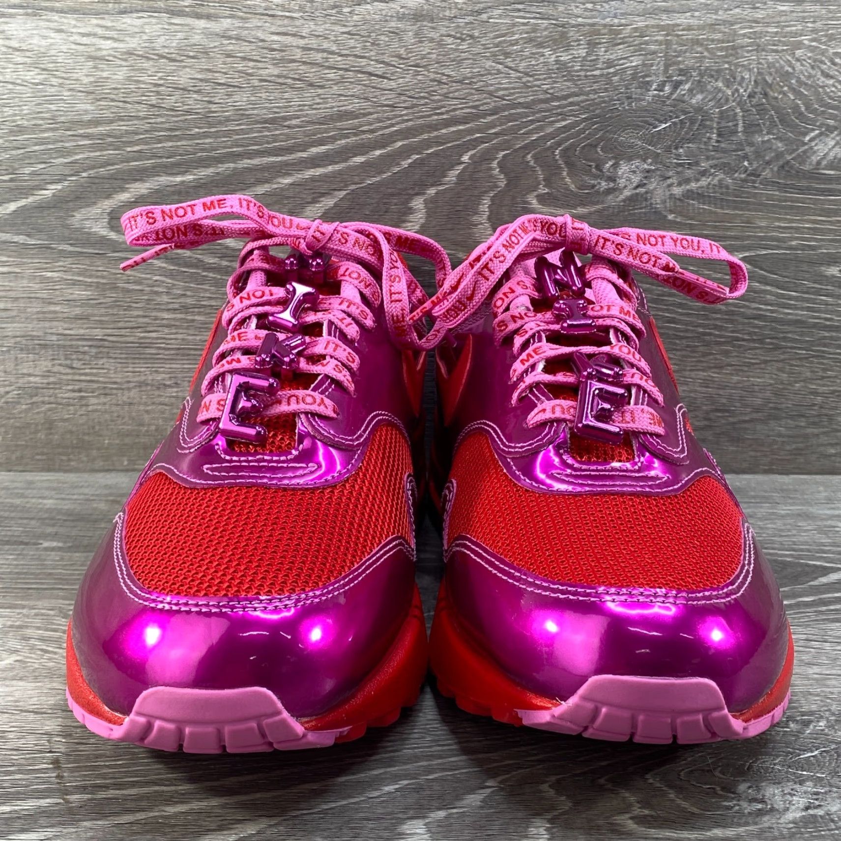 Nike Nike Air Max 1 Mens 10.5 Womens 12 PRM Valentine's Day Love Playful Pink Red NEW Nike Air Max 1 Sneaker Casual Running Walking Girls Womens Mens 2024 Size US 10 / IT 40 - 4 Thumbnail