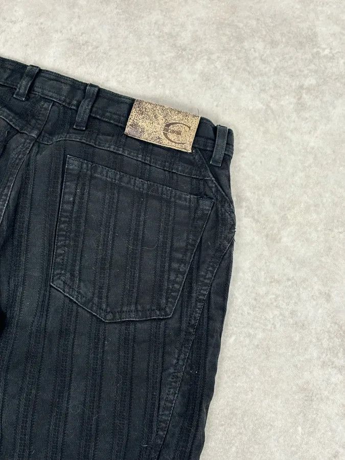 Just Cavalli 2000s Cavalli Black Bootcut Low-Rise Pants Size 26" / US 2 / IT 38 - 8 Thumbnail