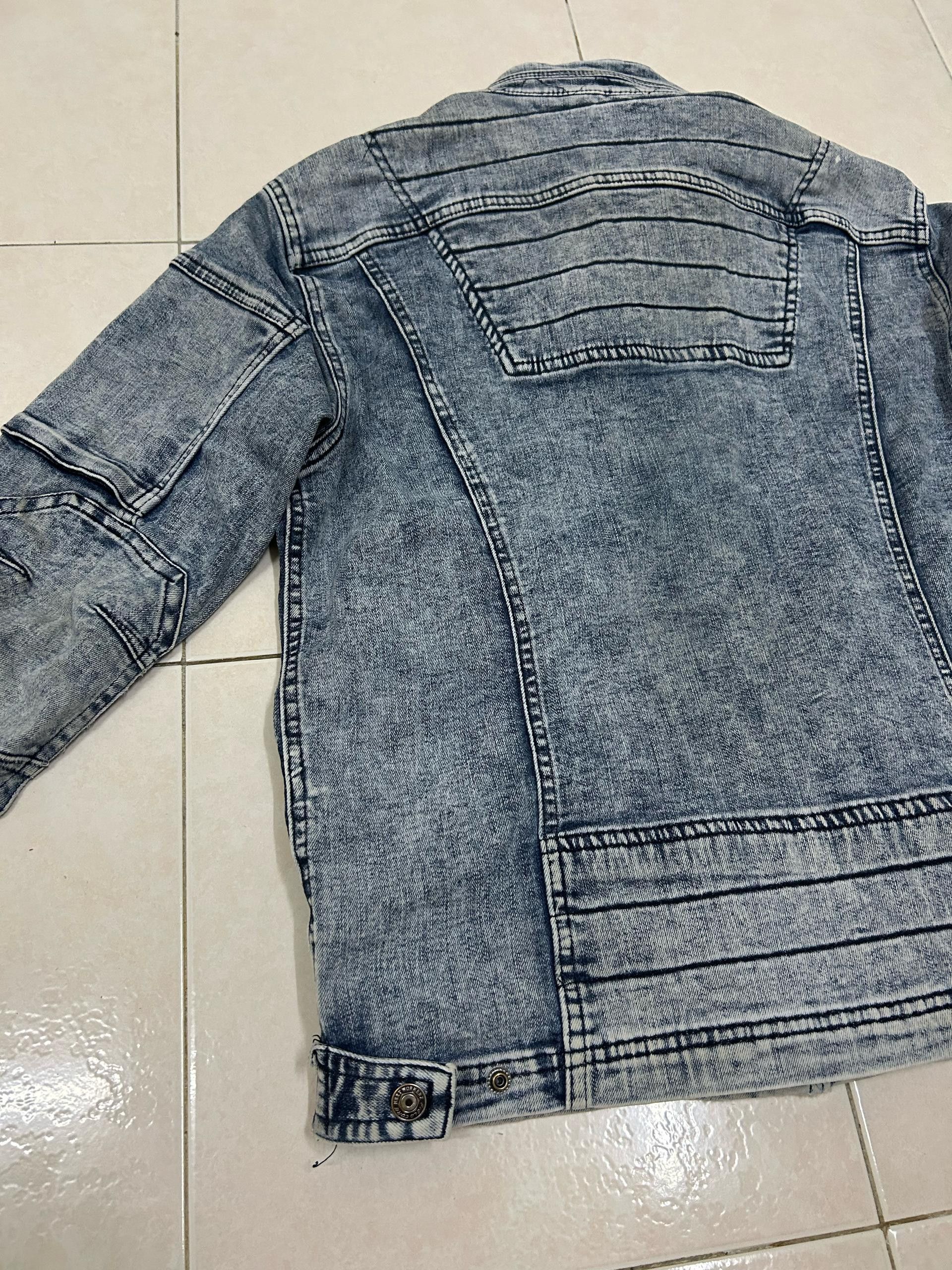 Vintage Rare Fielcore Denim Stretch Jacket Size US M / EU 48-50 / 2 - 16 Thumbnail