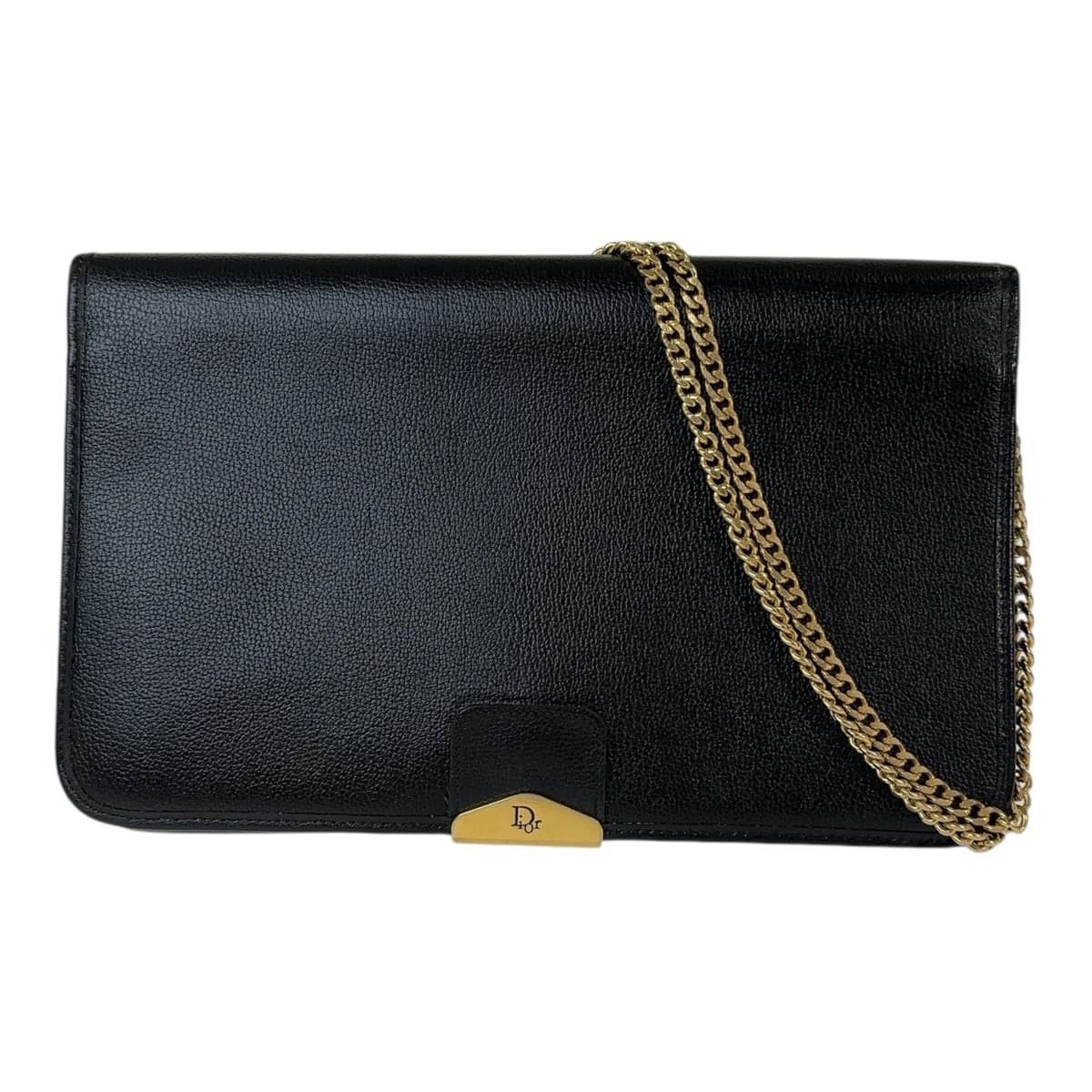 Dior Dior Dior Vintage Leather Honeycomb Shoulder Clutch Leather Clutch Bag 408586 in Very Good Condition Size ONE SIZE - 1 Thumbnail