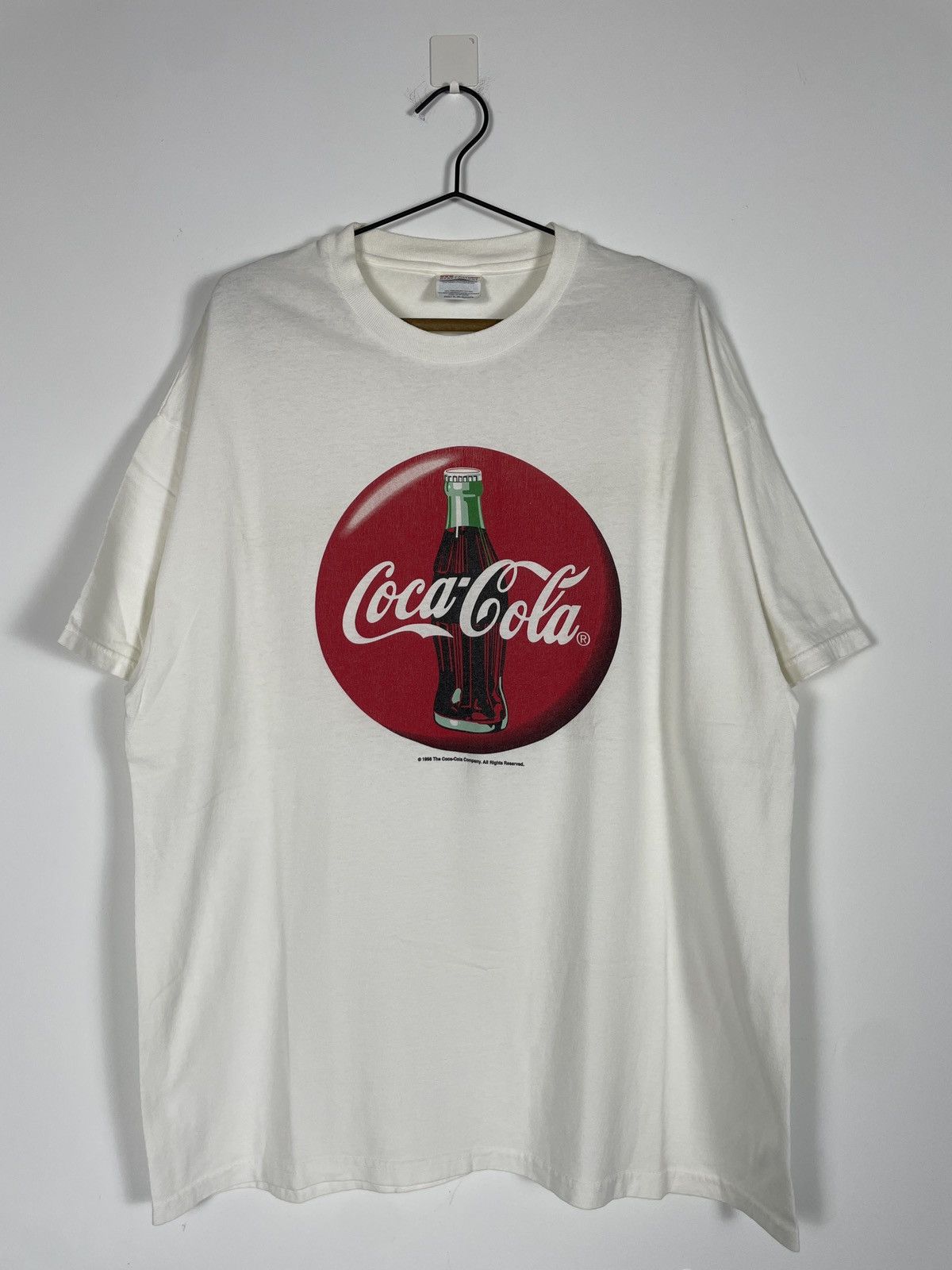Coca Cola × Vintage Vintage Coca Cola T -Shirt Size US XL / EU 56 / 4 - 1 Thumbnail