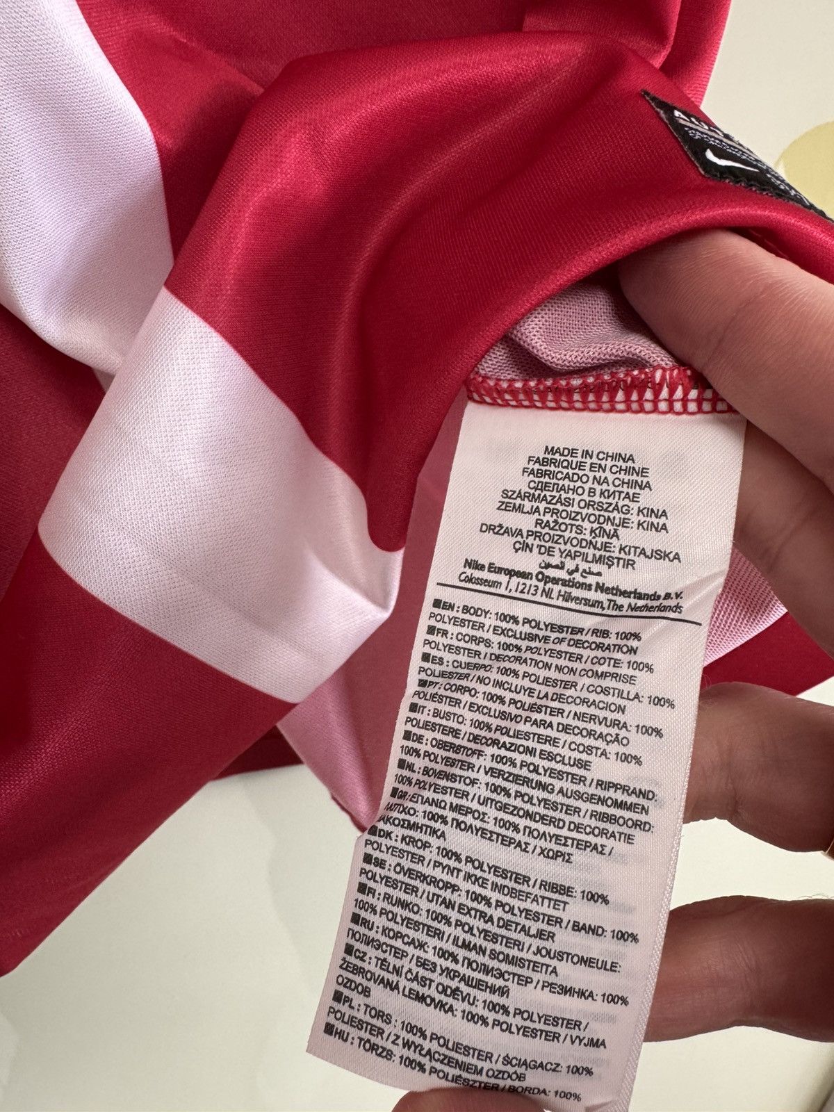 Nike Serbia 2010-2011 Home Soccer Jersey Football Kit Shirt Size US L / EU 52-54 / 3 - 12 Thumbnail