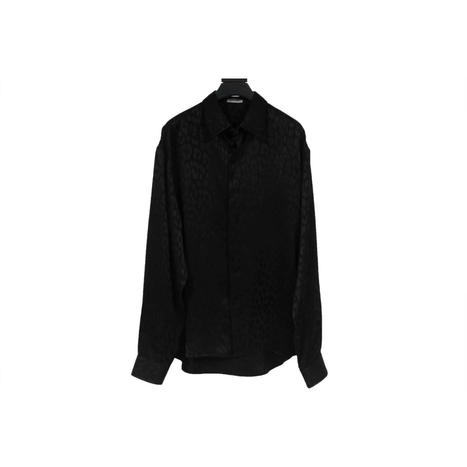 Dior Leopard Print Button Down Shirt Size IT 40 Black Tr Size US M / EU 48-50 / 2 - 15 Thumbnail