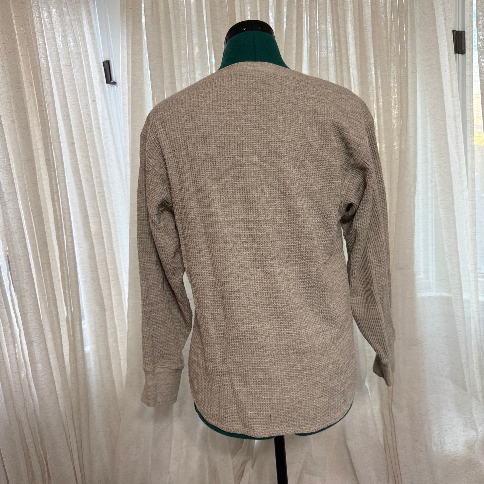 Uniqlo UNIQLO Waffle Knit Long Sleeve Top | Sz S Size S / US 4 / IT 40 - 5 Thumbnail