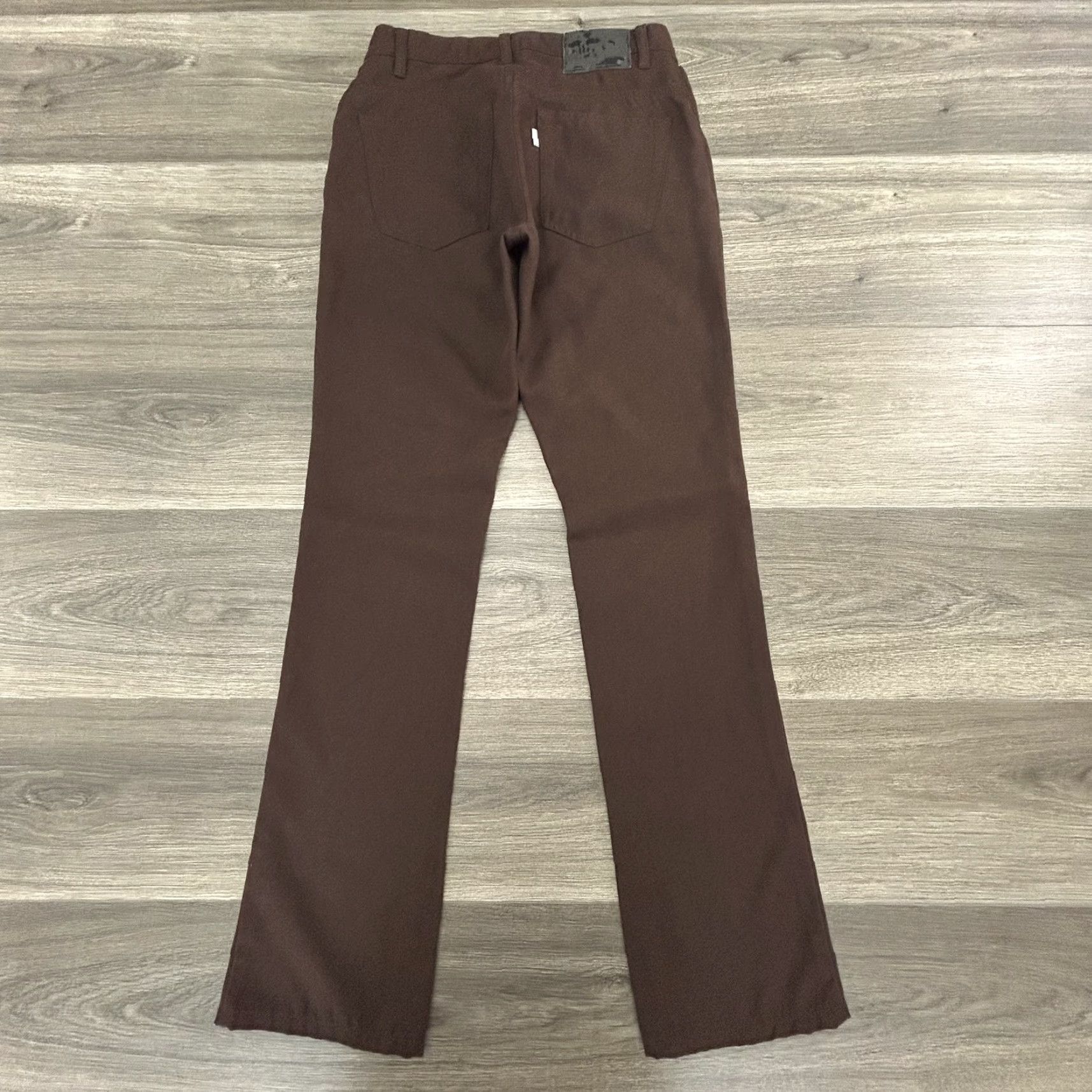 Levi's VINTAGE Levi's Silvertab Jeans Flared Boots Cut Brown 26x31 5 Womens 90s Y2K Style Size 27" / US 4 / IT 40 - 3 Thumbnail