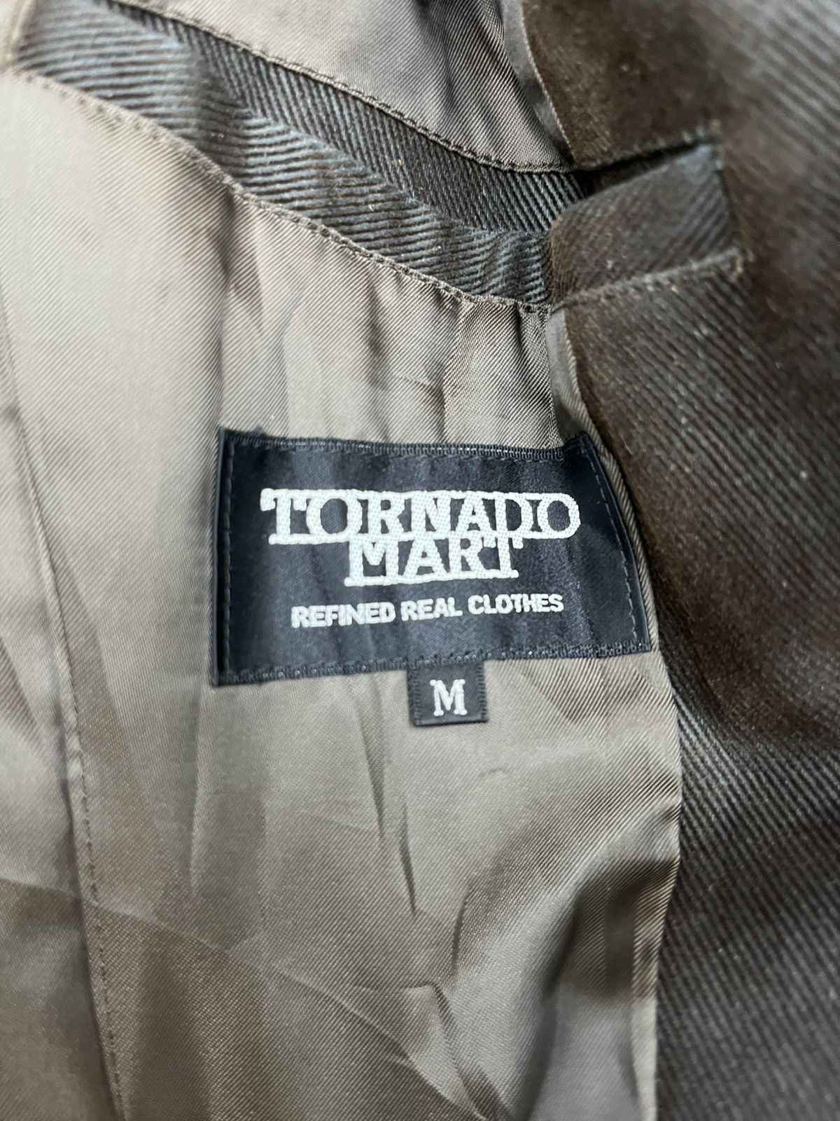 Tornado Mart ARCHIVE🔥TORNADO MART WAXED BLAZER JACKET Size M / US 6-8 / IT 42-44 - 9 Thumbnail