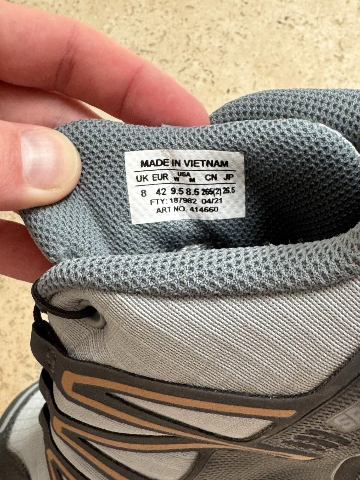 Salomon Salomon Speedcross 3 Quarry Bleached Sand - L41466000 Size US 9 / EU 42 - 3 Thumbnail