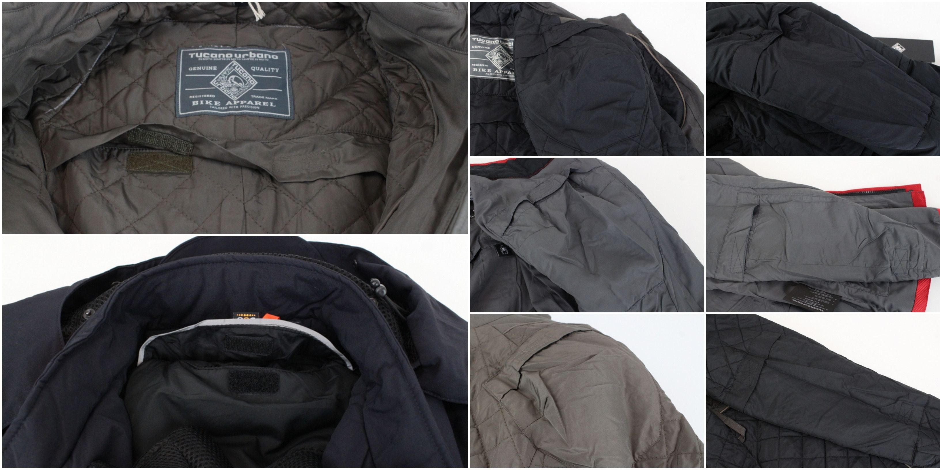 Other TINA M Black Windbreaker Lined Moto Jacket 76220 Size M / US 6-8 / IT 42-44 - 11 Thumbnail