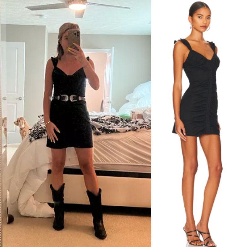 REVOLVE MORE TO COME | NWT Isla Bustier Dress in Black Cotton XXS Size XXS / US 00 / IT 34 - 2 Thumbnail