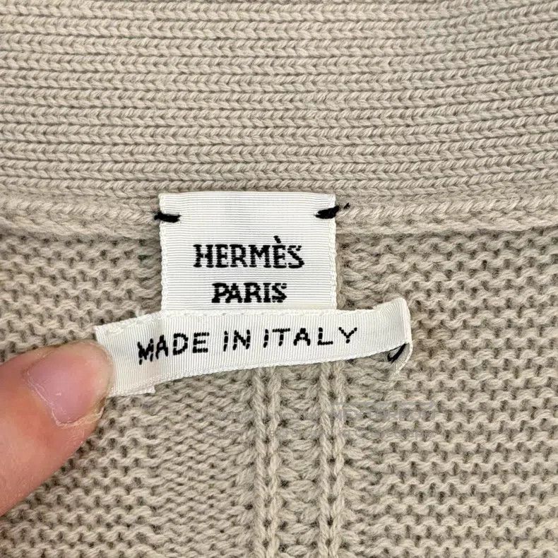 Hermes Hermes Khaki Full H Wool Cardigan Size XS / US 0-2 / IT 36-38 - 5 Thumbnail