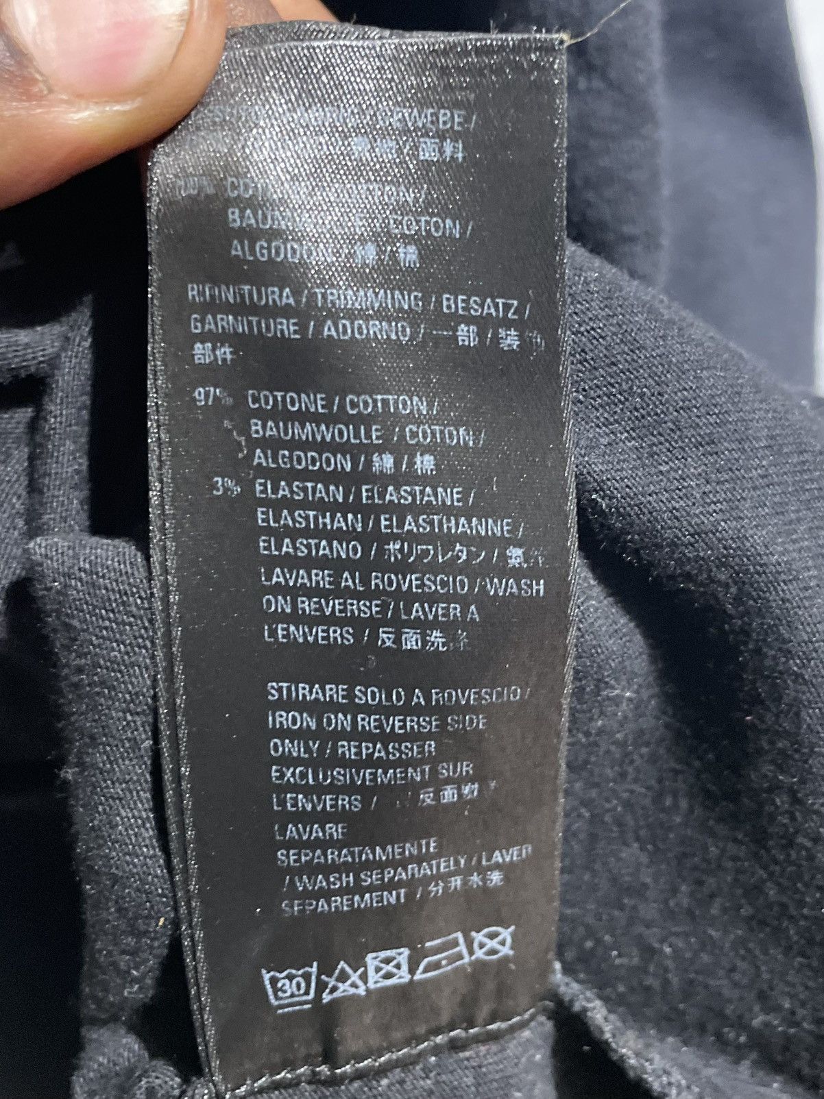 Balenciaga Balenciaga Marathon Distressed T-shirt M Size US XXL / EU 58 / 5 - 8 Thumbnail