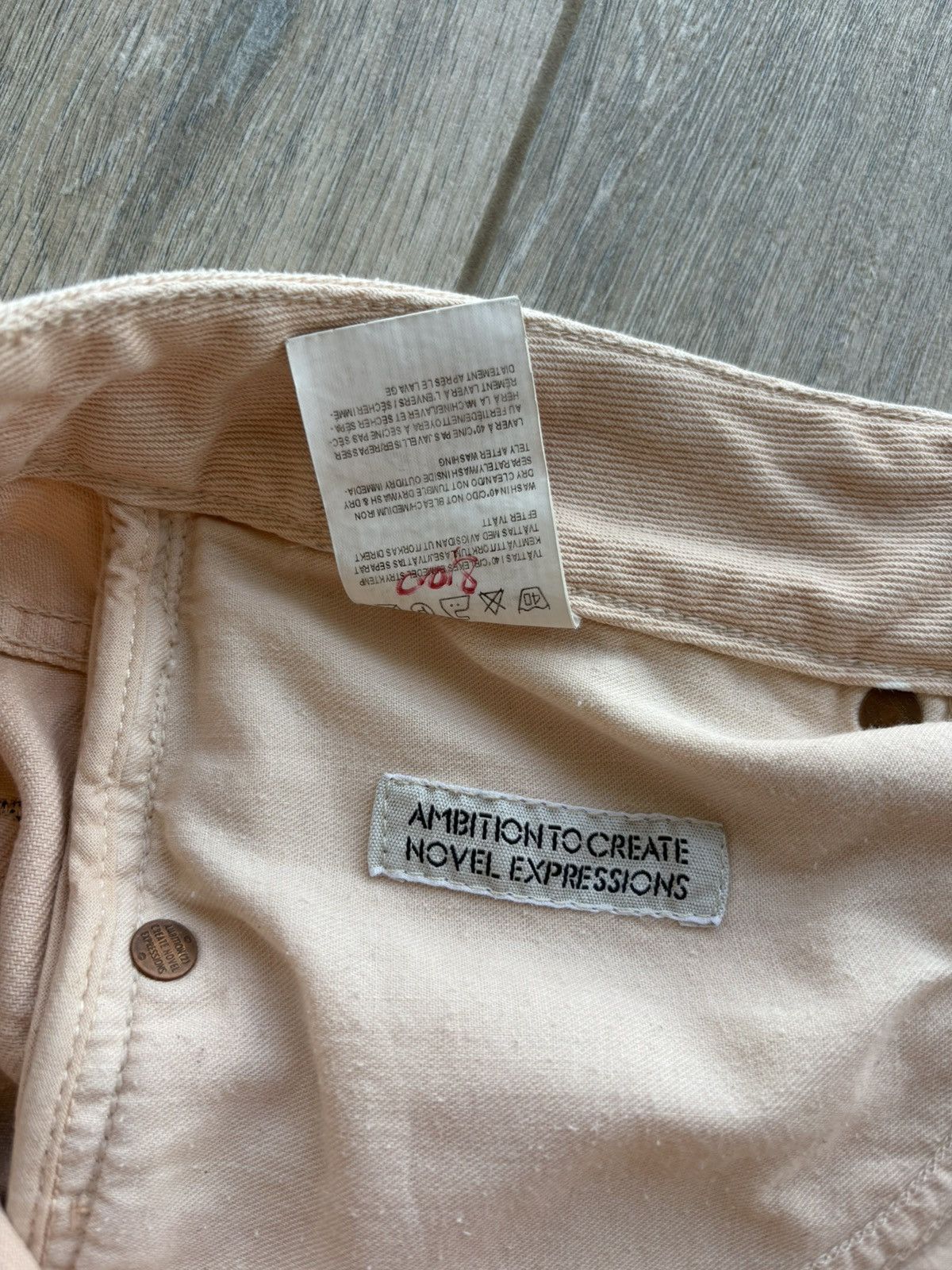 Acne Studios Women's Straight Acne Jeans Girl Peach Size 28/32 Size 28" / US 6 / IT 42 - 12 Thumbnail