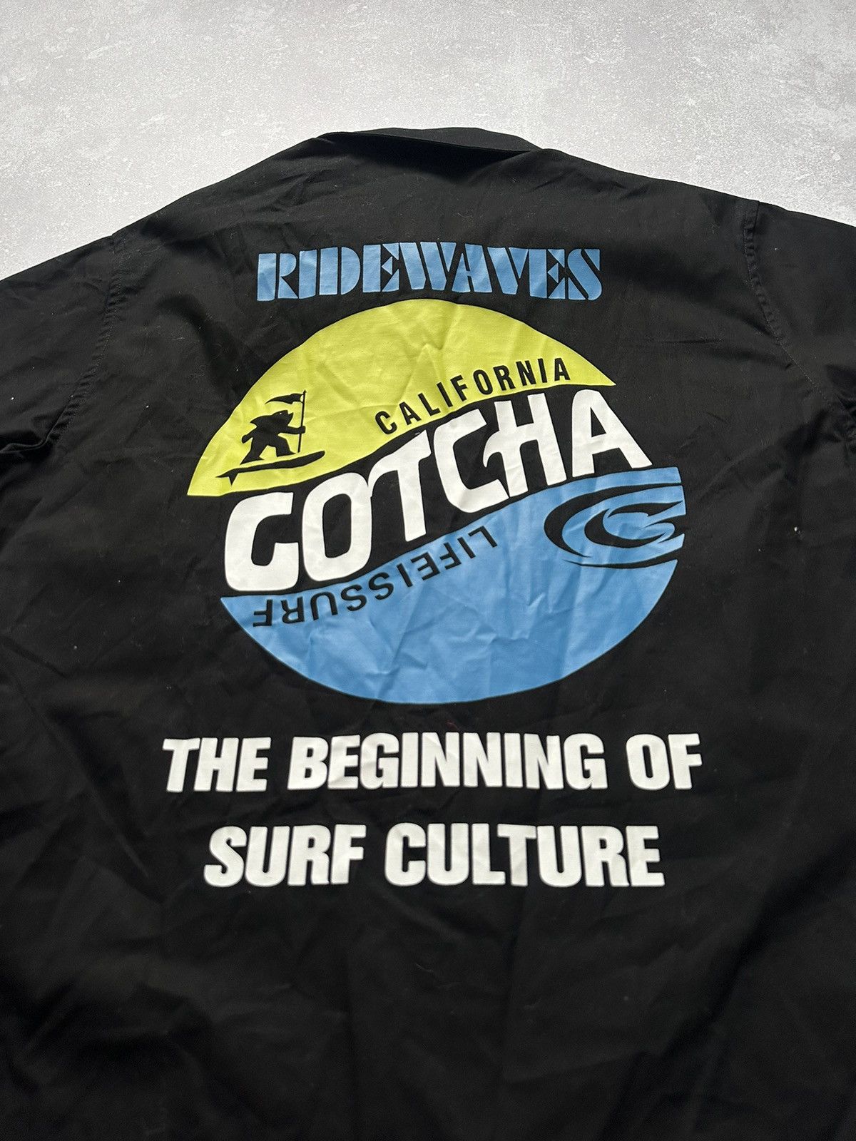 Designer × Gotcha Gotcha California Surf style shirts button up size L Size US L / EU 52-54 / 3 - 14 Thumbnail