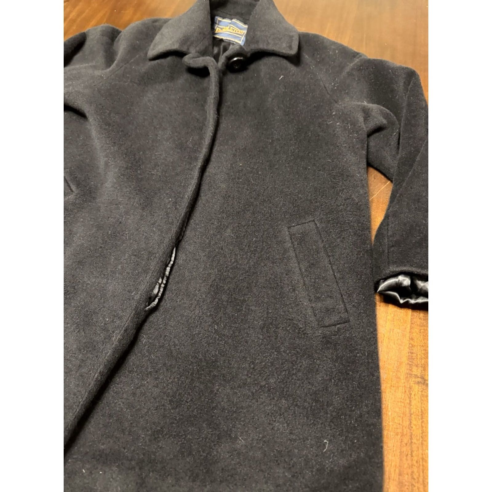Pendleton Pendleton Jacket Black Wool Blend Button Up L Large Men Overcoat Wool Size US L / EU 52-54 / 3 - 2 Thumbnail