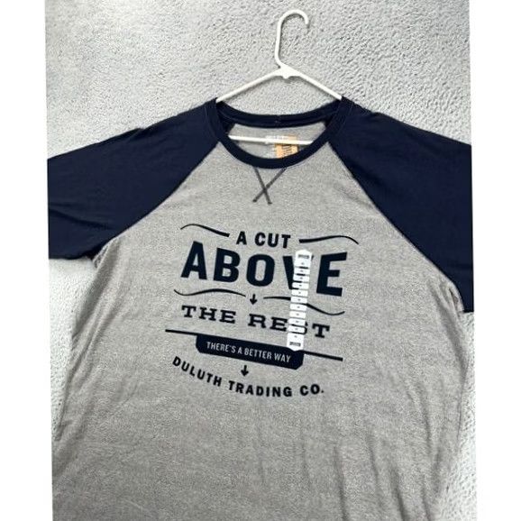 Duluth Trading Company Duluth Trading Co. Longtail T T-Shirt Mens 2XL Grey 3-Quarter Sleeve Tee NEW A1 Size US XXL / EU 58 / 5 - 6 Thumbnail