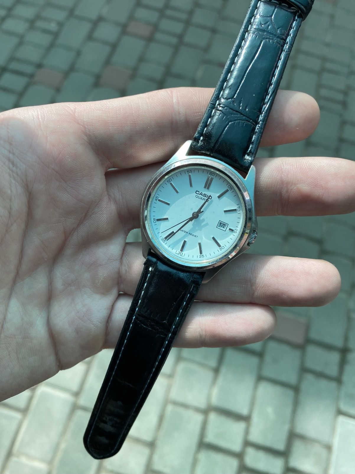 Casio Vintage Casio MTP-1183 Minimalist Date Watch Size ONE SIZE - 4 Thumbnail