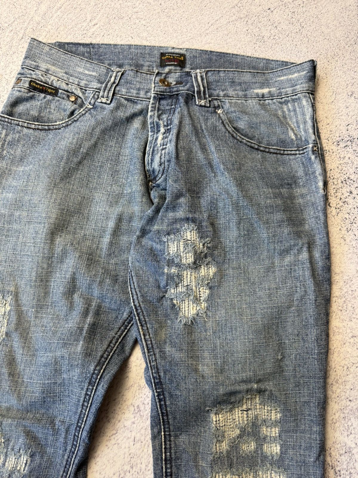 Other Rare Osaka Tiger jeans Japan Style Straight evisu style Size US 34 / EU 50 - 12 Thumbnail