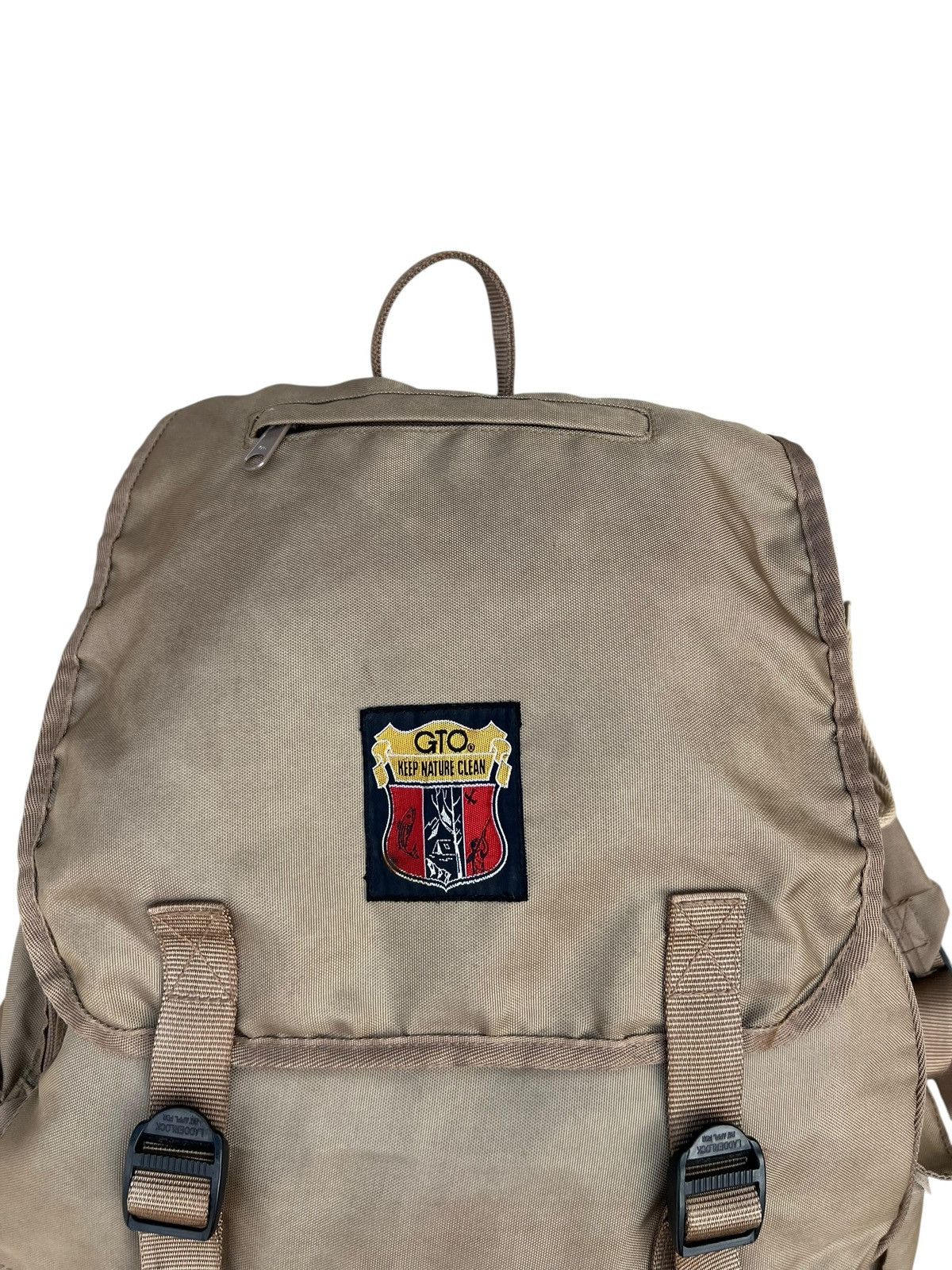 Asics Vintage 80s ASICS GTO Nylon PU Backpack Made in Japan Size ONE SIZE - 9 Thumbnail
