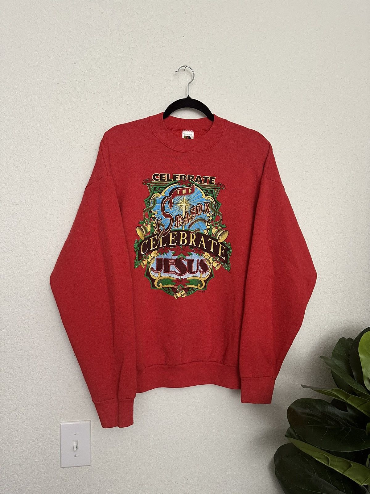 Vintage Vintage 1994 Christmas Szn Celebrate Jesus Crewneck XL Size US XL / EU 56 / 4 - 2 Thumbnail