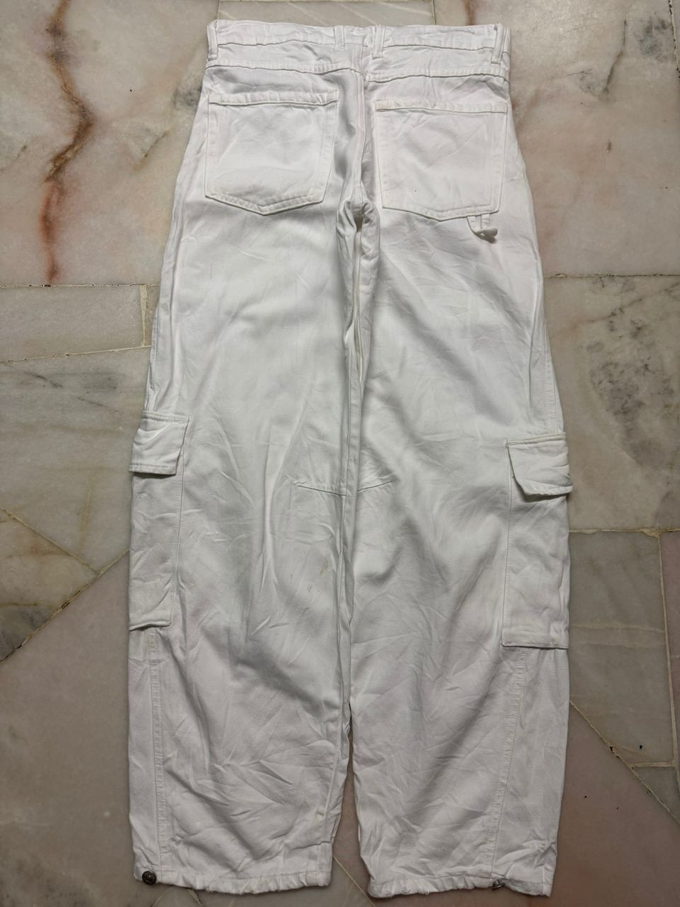 ZARA BAGGY BALLON CARGO MULTIPOCKET TRAVIS SCOTT STYLE